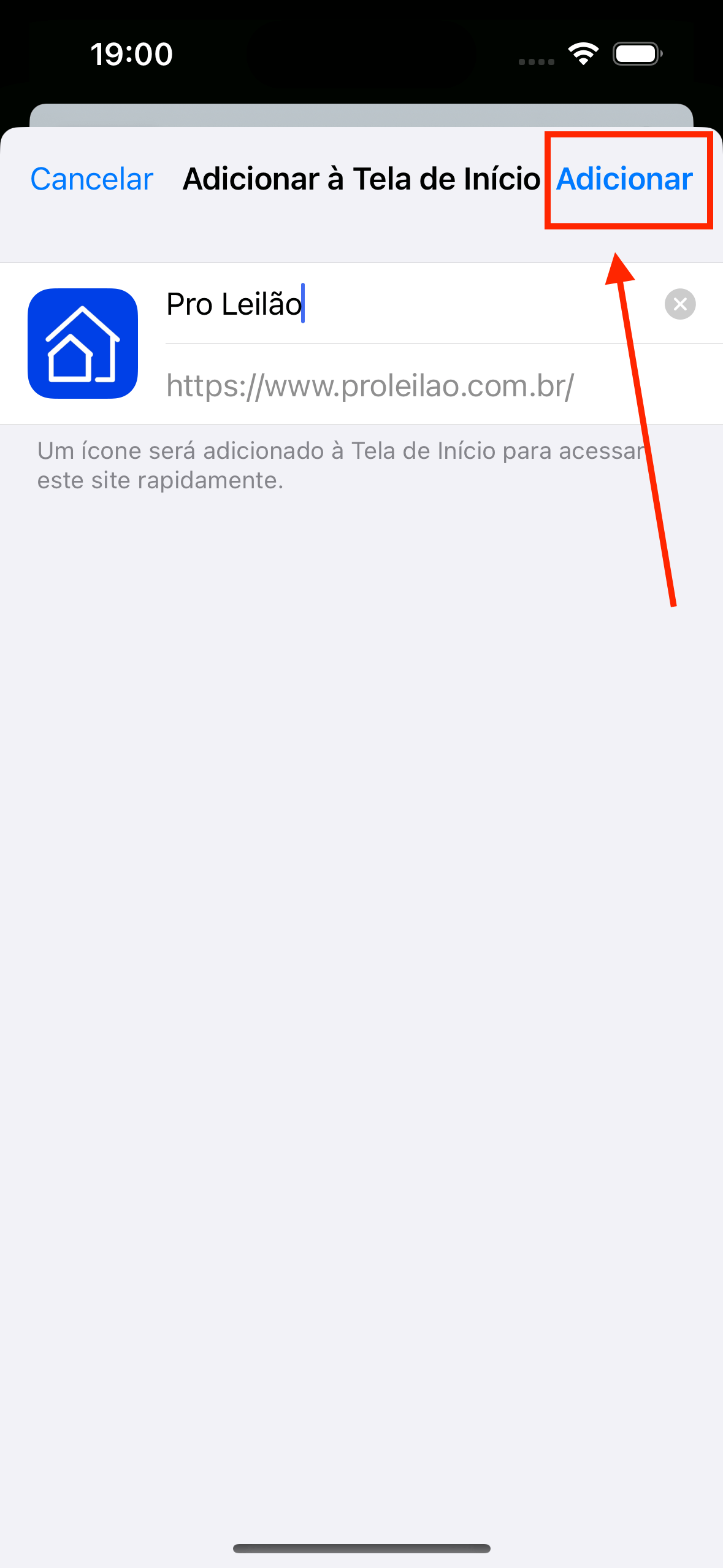 Passo 3: Confirme a instalação